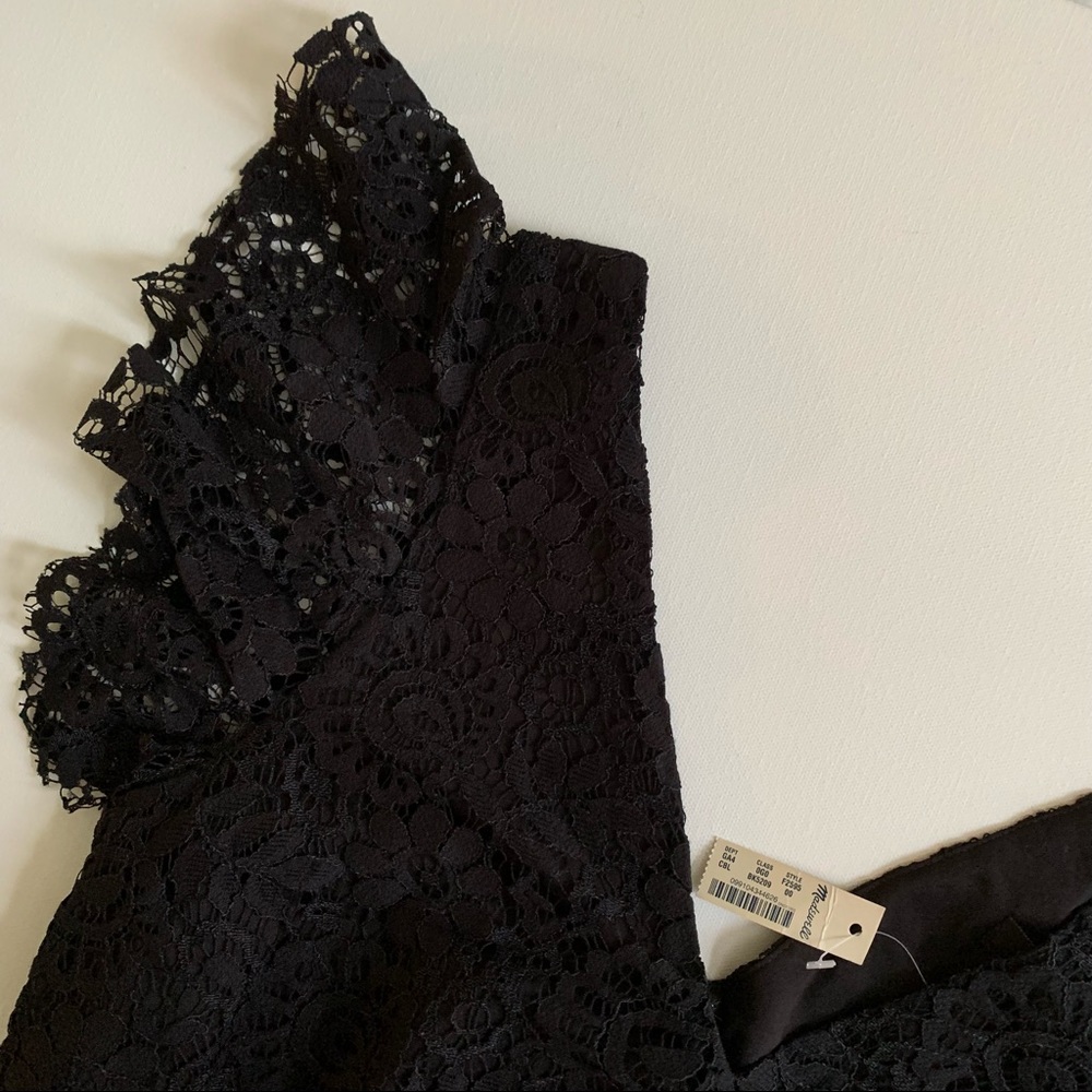 Madewell - Black Lace Dress
